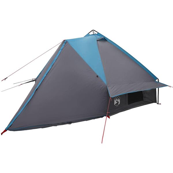 vidaXL Teepee &scaron;otor s streho Modra in siva 490 x 410 x 210 cm