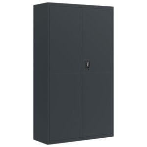 vidaXL Arhivska omara antracitna 105x40x180 cm jeklo