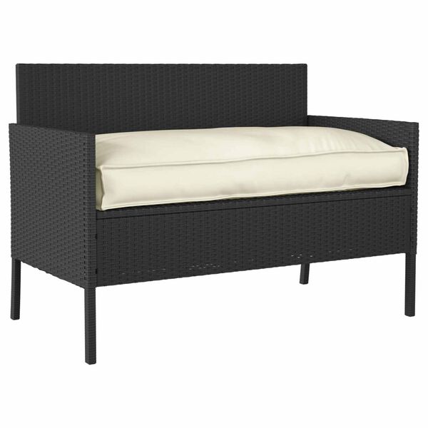 vidaXL Blazina krema 120 x 60 x 12 cm Oxford tkanina