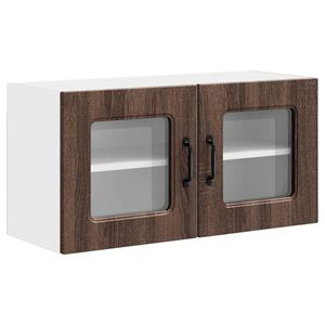 vidaXL Plo&scaron;ča za pomivalni stroj Kalmar Rjav hrast 80 x 31 x 40 cm