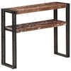 vidaXL Konzolna mizica 90x30x75 cm trden predelan les