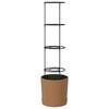 vidaXL Rastlina paradižnika Naturo ECO &Oslash; 39 x 139 cm WPC
