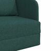 vidaXL Sofa postelja 60cm Temno zelena blago