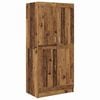 vidaXL Garderobna omara Star les 82,5 x 51,5 x 180 cm Inženirski les