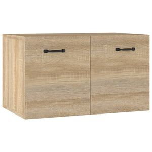 vidaXL Stenska omarica sonoma hrast 60x36,5x35 cm inženirski les