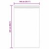vidaXL Voile zavese z zanke 2 kosa Pesek 140x225 cm