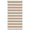vidaXL Zebra zavesa pe&scaron;čeno rjava 70x100 cm &scaron;irina blaga 65,9 cm poliester