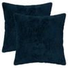 vidaXL Prevleka za blazino 2 kos HEERLEN Temno modra 50 x 50 cm