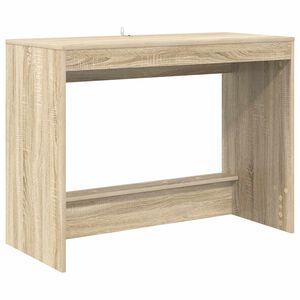 vidaXL Posteljski pisalni miza Sonoma hrast 100 x 45 x 75 cm