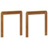 vidaXL Naslonjala za roke 2 pcs Rjava 59 x 6 x 61 cm Konstruiran les