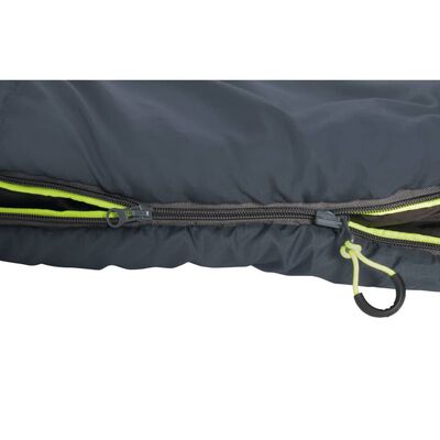 Outwell Dvojna spalna vreča Campion Lux z levo zadrgo temno siva