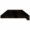 vidaXL Podloge za stopnice 16 kosov rjave 70x25x2 cm trdna hrastovina