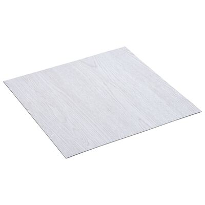 vidaXL Samolepilne talne plošče 20 kosov PVC 1,86 m² bele