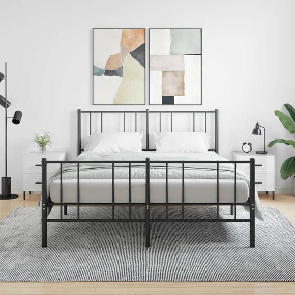 vidaXL Nočna omarica 2 kosa visok sijaj bela 40x35x47,5 cm inžen. les