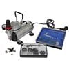 vidaXL Airbrush kompresor komplet z 2 pi&scaron;tolama