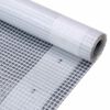 vidaXL Leno ponjava 260 g/m&sup2; 4x5 m bela