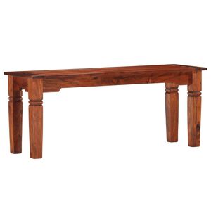 vidaXL Klop 110 cm trden akacijev les