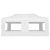 vidaXL Profesionalni šotor za zabave aluminij 6x3 m bel