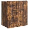 vidaXL Omara za steno Dimljen hrast 59 x 31 x 64 cm Inženirski les