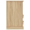 vidaXL Nočna omarica sonoma hrast 43x36x60 cm