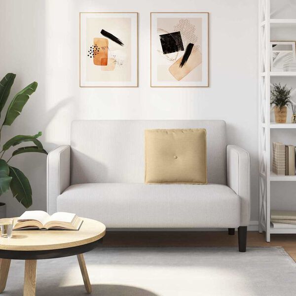 vidaXL Poglavni vzglavnik Siva zelena 50 x 45 cm Žametna tkanina