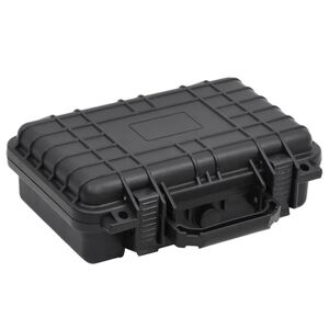 vidaXL Prenosni letalski kovček črn 30x22x10 cm PP