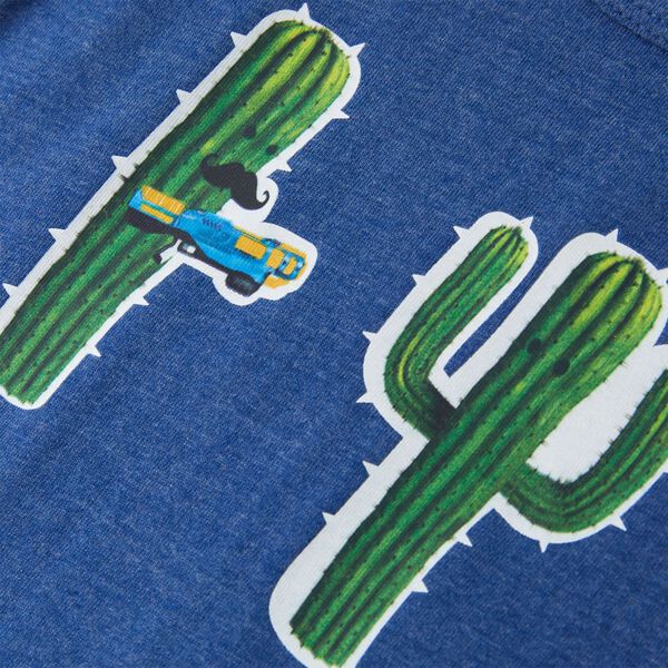 Otroška majica brez rokavov temna melange 92