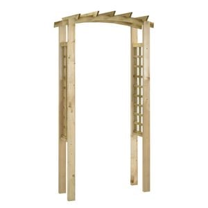 vidaXL Obok z mrežo 110x60x210 cm impregnirana trdna borovina