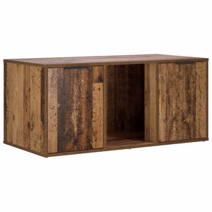 vidaXL Mačja kletka pohi&scaron;tvo Star les 100 x 49 x 45 cm Inženirski les