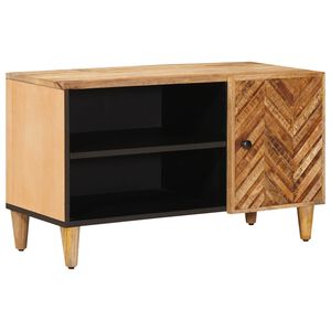vidaXL Omare za shranjevanje Rjava 80 x 31,5 x 46 cm Masiven les manga