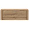 vidaXL Omara za čevlje artisan hrast 100 x 35 x 38 cm Konstruiran les