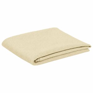 vidaXL Klobučevina za mizo Kvadrat Kremno bela 90 x 90 cm