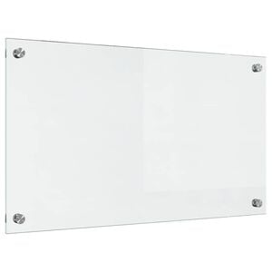 vidaXL Za&scaron;čita za kuhinjo Transparentno 70 x 40 cm kaljeno steklo