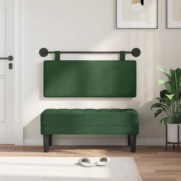 vidaXL Visoki naslon za glavo Žametna tkanina