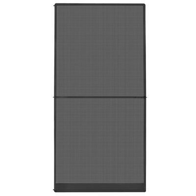 vidaXL Komarnik za vrata na tečajih antraciten 120x240 cm