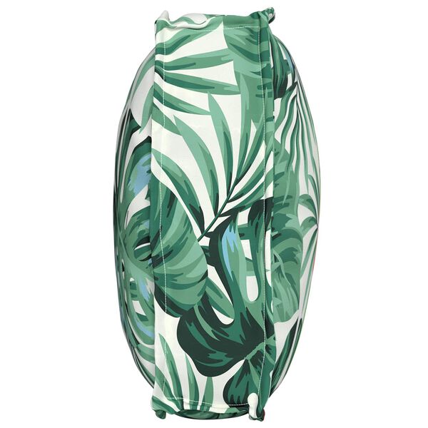 vidaXL Blazina za naslonjalo palete Vzorec listov 70 x 40 x 12 cm