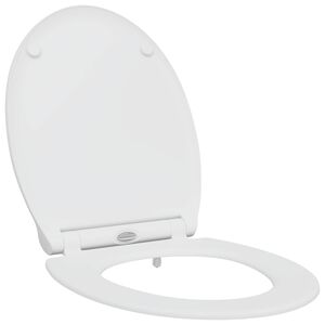 vidaXL Pokrivalo za strani&scaron;če Bela 45,5 x 37,5 x 3,8 cm Duroplast