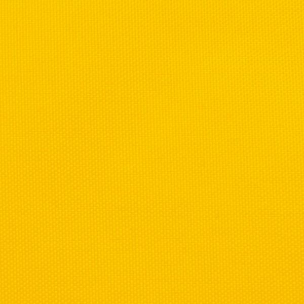 vidaXL Senčno jadro oksford blago kvadratno 7x7 m rumeno