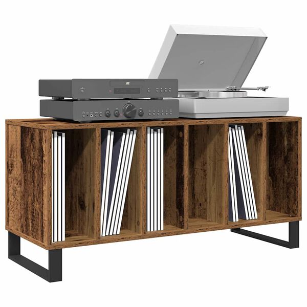 vidaXL Omara za plošče Star les 100 x 38 x 48 cm Konstruiran les