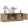 vidaXL TV omarica artisan hrast 102x35x36,5 cm inženirski les