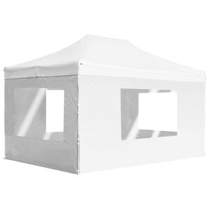 vidaXL Profesionalni &scaron;otor za zabave aluminij 4,5x3 m bel