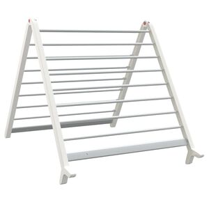 vidaXL Stojalo za su&scaron;enje za kopalno kad raztegljivo 53-90 cm aluminij