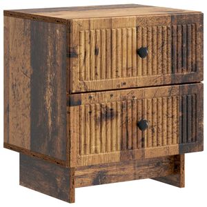 vidaXL Nočna omarica Star les 43 x 34,5 x 47,5 cm Inženirski les