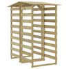 vidaXL Pergola s streho 2 kosa 100x90x200 cm impregnirana borovina
