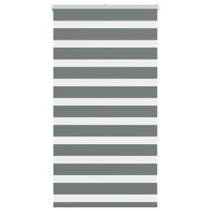 vidaXL Zebra senčilo temno sivo 70x150 cm tkanina &scaron;irina 65,9 cm
