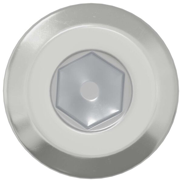 vidaXL Vijak za zaklep glave 2 pcs srebrna M6 x 15 mm Jeklo