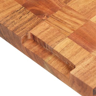 vidaXL Deska za rezanje 50x34x3,8 cm trden akacijev les