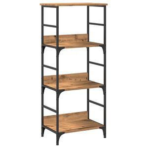 vidaXL Knjižna omara artisan hrast 50x33x117,5 cm inženirski les