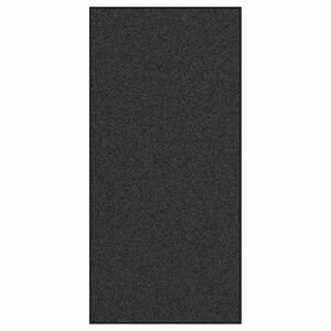 vidaXL Doormat Antracitna in črna 120 x 250 cm 100% poliamid