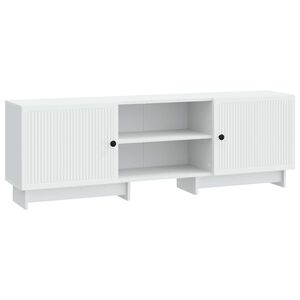 vidaXL TV omarica Bela 150 x 31 x 50 cm Konstruirano leseno